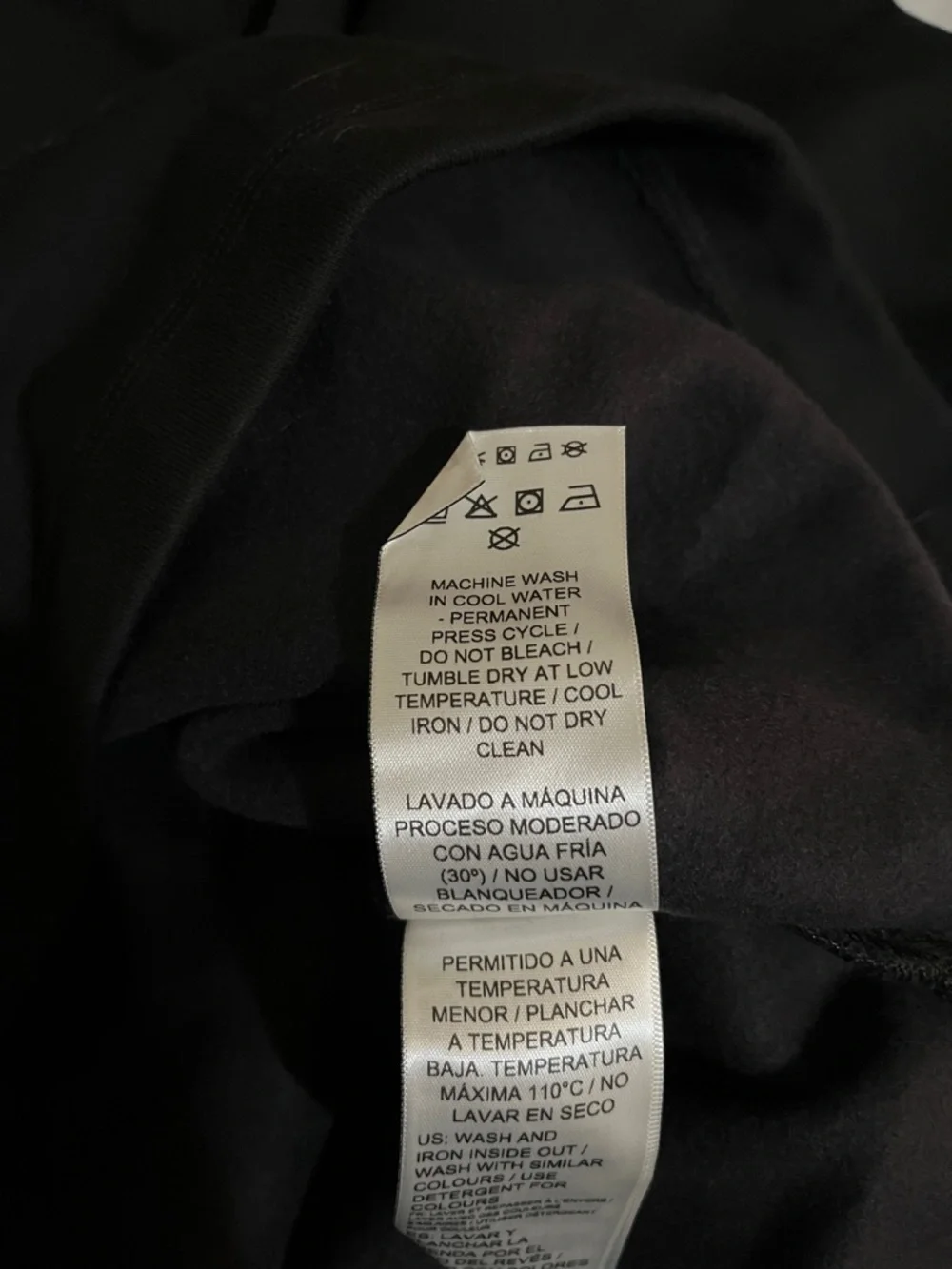 Puma Black Crew Sweatshirt with Tan Patch - Picture 6 of 6